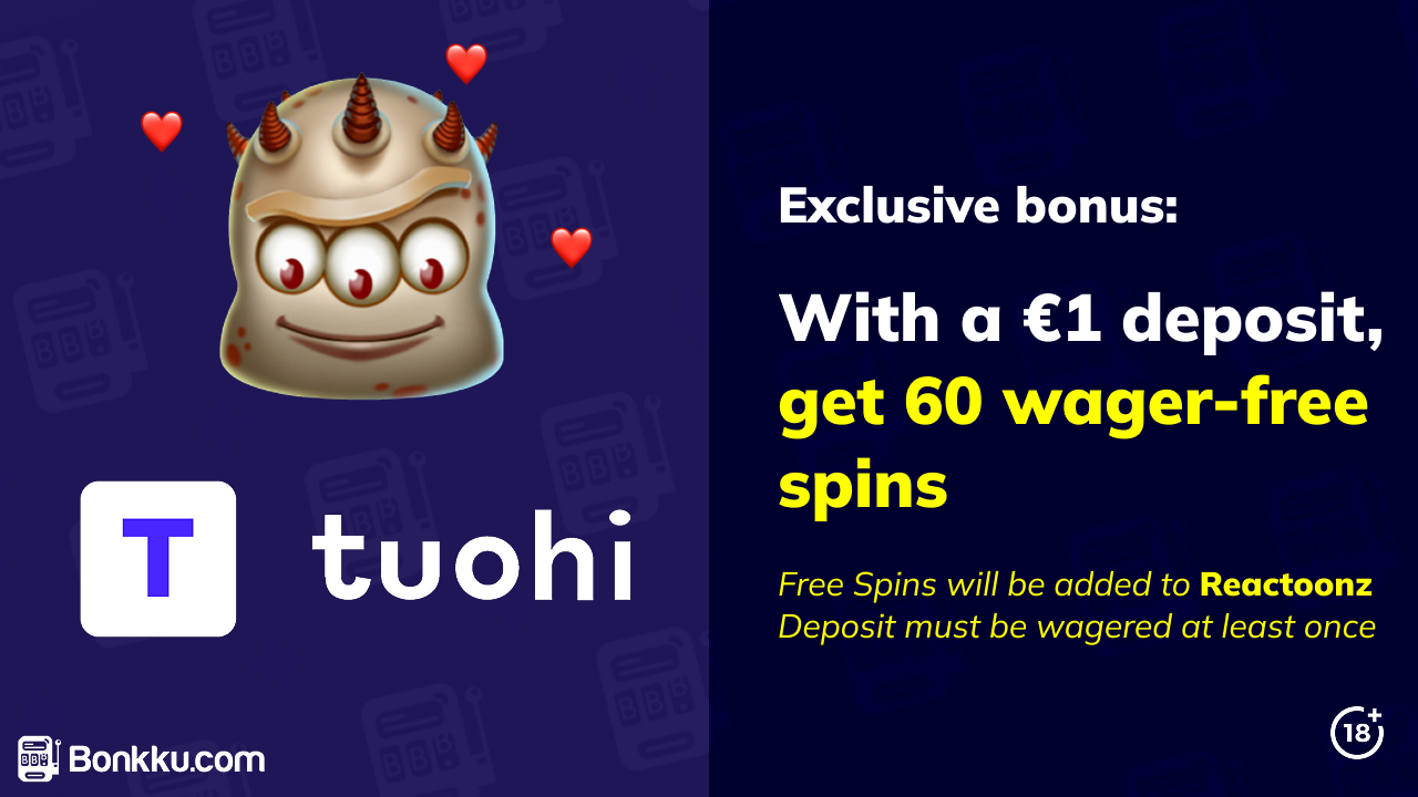 Tuohi Casino bonukset ja tervetuliaistarjous